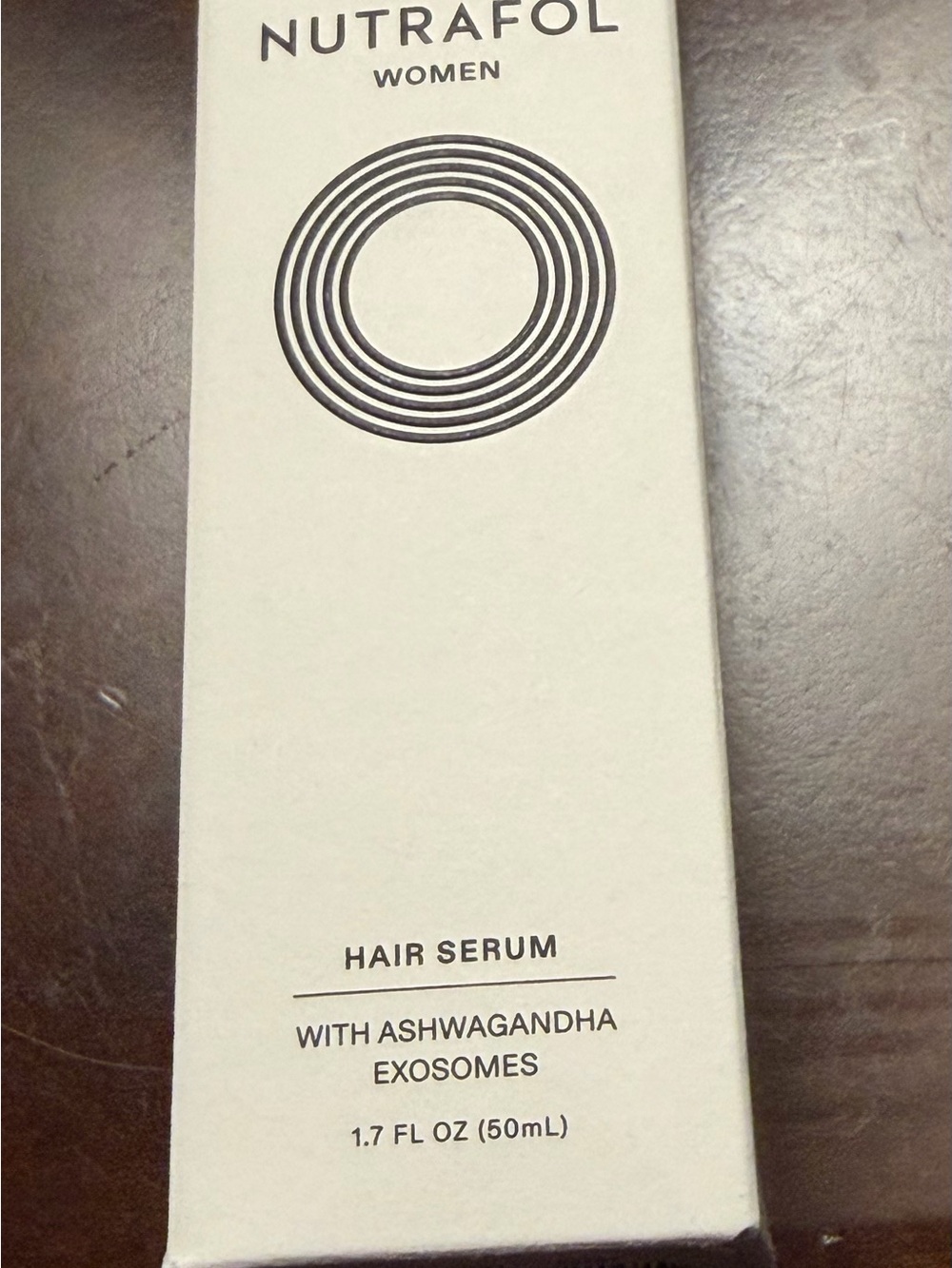 NIB Nutrafol Women Hair Serum With Ashwagandha Exosomes 1.7 oz Scalp Care